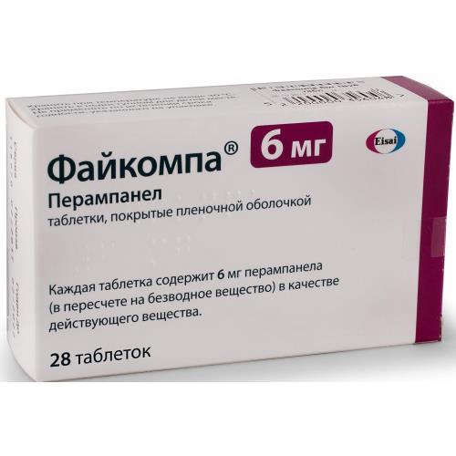 ФАЙКОМПА табл. 6 мг №28