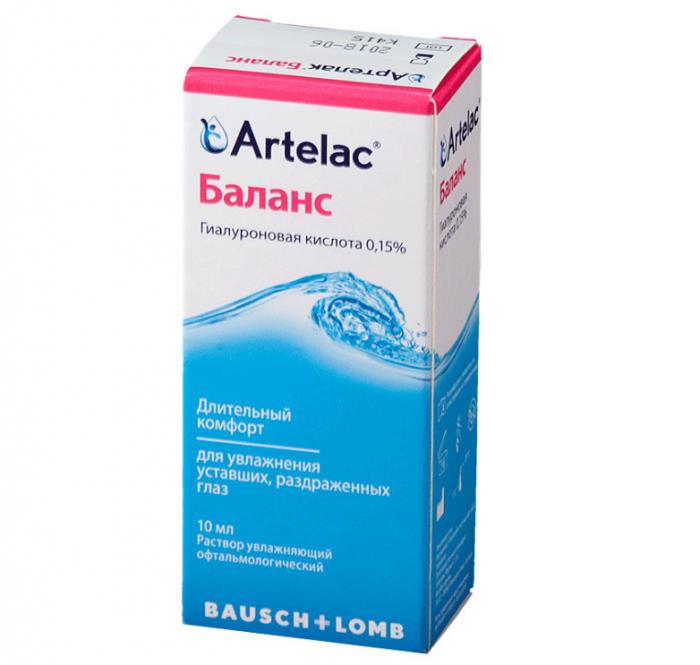 АРТЕЛАК БАЛАНС р-р офтальмологич. фл.- кап. 10 мл