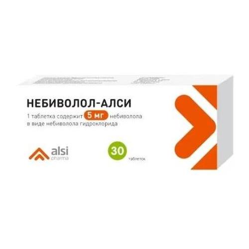 НЕБИВОЛОЛ АЛСИ табл. 5 мг №30