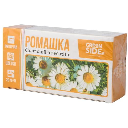 ФИТОЧАЙ РОМАШКА ЦВЕТКИ ГРИН САЙД ф/п №20