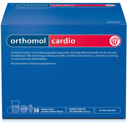 ОРТОМОЛЬ КАРДИО саше №30 (пор. + табл. + капс.)