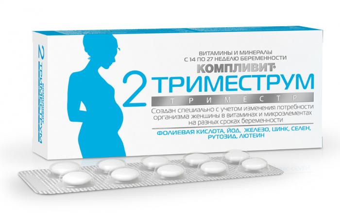 КОМПЛИВИТ ТРИМЕСТРУМ 2 табл. №30