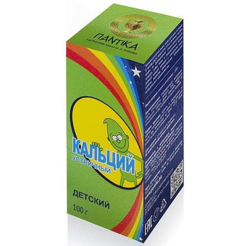 КАЛЬЦИЙ УСТРИЧНЫЙ ДЕТСКИЙ р-р внутр. фл. 100 мл
