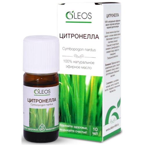 МАСЛО ЭФИРНОЕ ЦИТРОНЕЛЛА ОЛЕОС 10 мл