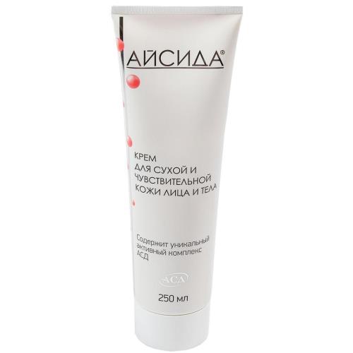 АЙСИДА КРЕМ ДЛЯ ЛИЦА И ТЕЛА 250 мл для сухой и чувствит. кожи
