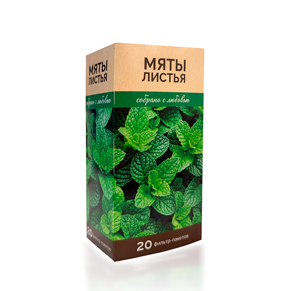 ФИТОЧАЙ МЯТЫ ЛИСТЬЯ ТМ ф/п №20