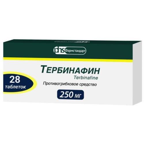 ТЕРБИНАФИН ФАРМСТАНДАРТ табл. 250 мг №28