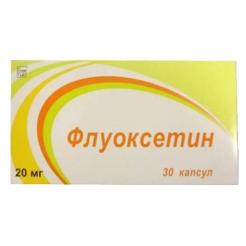 ФЛУОКСЕТИН ОЗОН капс. 20 мг №20 (Э)