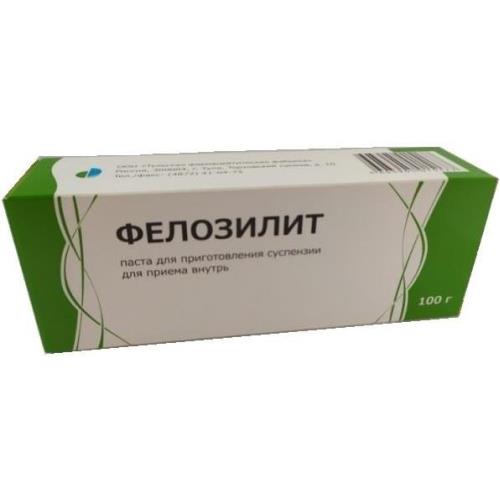 ФЕЛОЗИЛИТ паста внутр. туба 100 гр