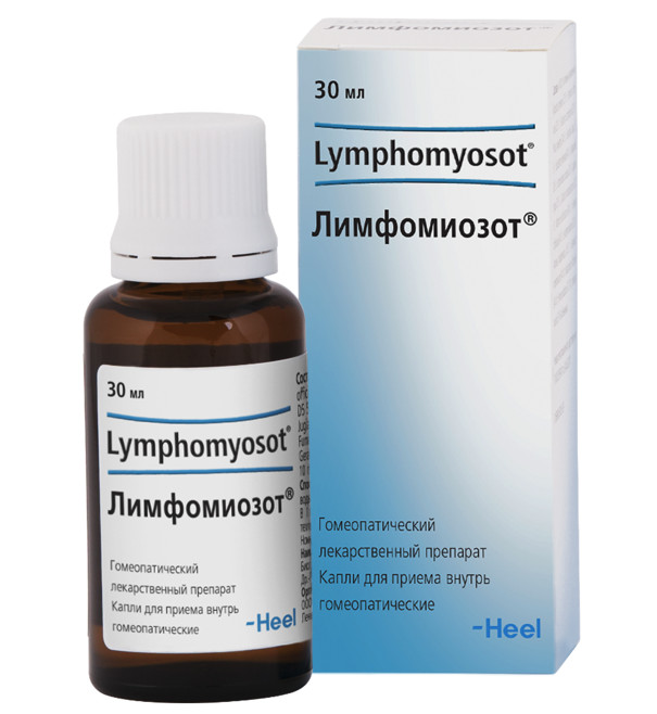 ЛИМФОМИОЗОТ капли внутр. фл.- кап. 30 мл