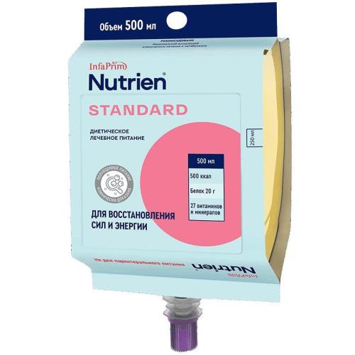 НУТРИЭН СТАНДАРТ СМЕСЬ ДЛЯ ЭНТЕР. ПИТАНИЯ с пищевыми волокнами 500 мл