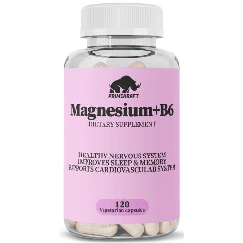 PRIME KRAFT МАГНИЙ В6 капс. №120