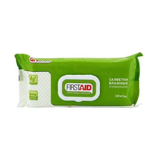 ФЕРСТЭЙД САЛФЕТКИ ВЛАЖНЫЕ очищающ. №60
