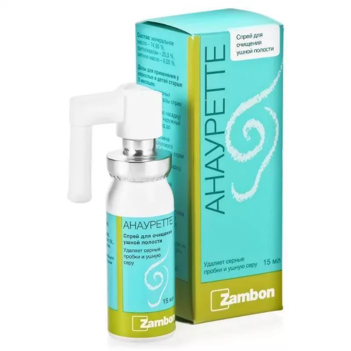 АНАУРЕТТЕ спрей наруж. фл. 15 мл