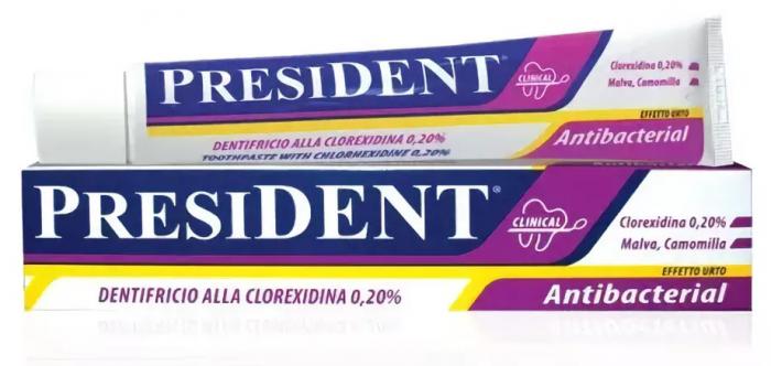 ПРЕЗИДЕНТ АНТИБАКТЕРИАЛЬНАЯ ЗУБНАЯ ПАСТА 50 гр
