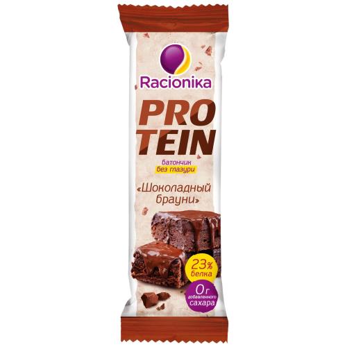 РАЦИОНИКА PROTEIN батончик шоколадный брауни 45 гр