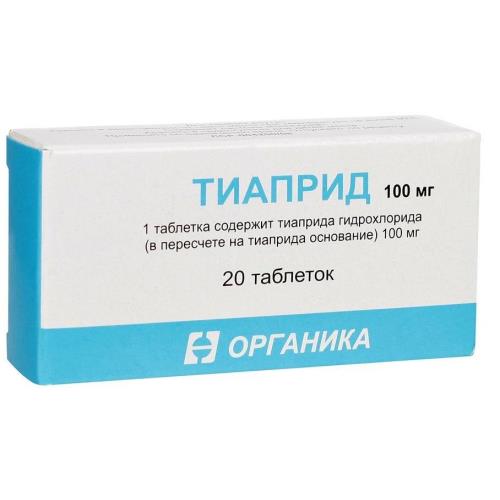 ТИАПРИД табл. 100 мг №20