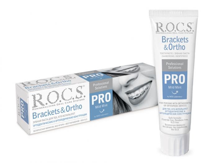 РОКС PRO ЗУБНАЯ ПАСТА 135 гр для использ. ортодонт. и ортопед. конструкции