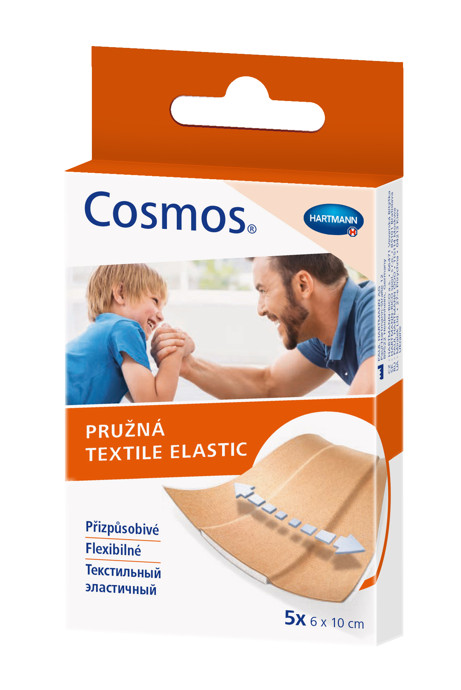 ЛЕЙКОПЛАСТЫРЬ НАБОР ХАРТМАНН COSMOS ТЕКСТИЛЬНЫЙ 6см х 10см №5