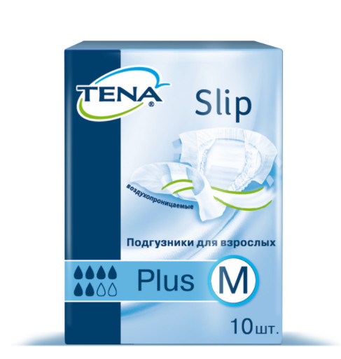 ТЕНА ПОДГУЗНИКИ ДЛЯ ВЗРОСЛЫХ SLIP + M №10