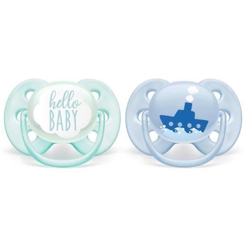 АВЕНТ ULTRASOFT ПУСТЫШКА СИЛИКОНОВАЯ №2 222/01 0-6 мес.