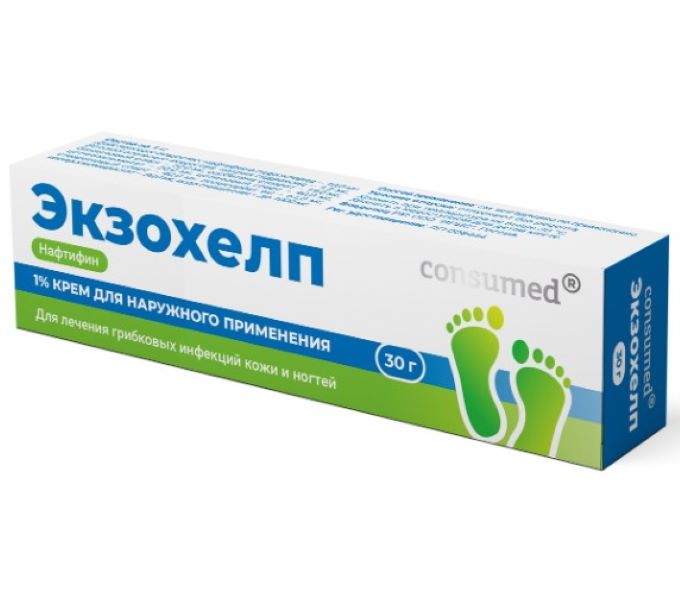 ЭКЗОХЕЛП КОНСУМЕД крем 1% туба 30 гр