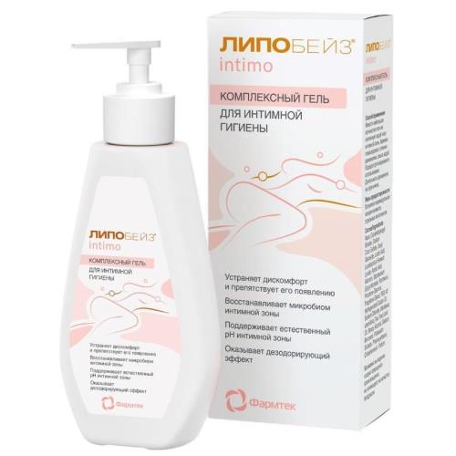 ЛИПОБЕЙЗ ИНТИМО ГЕЛЬ ДЛЯ ИНТИМНОЙ ГИГИЕНЫ 200 мл комплексный
