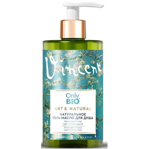 ONLY BIO ART & NATURAL ГЕЛЬ ДЛЯ ДУША 420 мл цветки миндаля