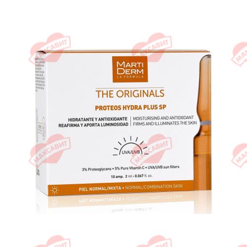 МАРТИДЕРМ ОРИДЖИНАЛС "ПРОТЕОС ГИДРА ПЛЮС SP" СРЕДСТВО ДЛЯ ЛИЦА 2 мл №10