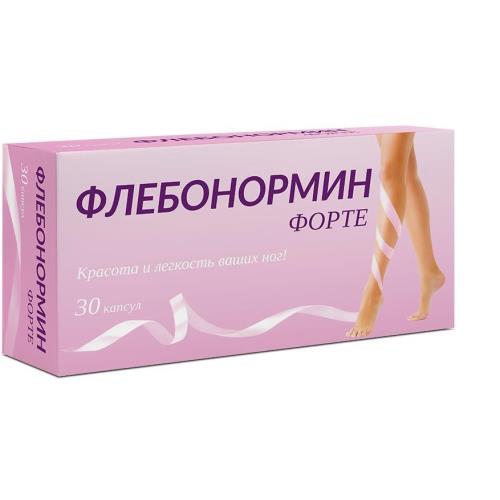 ФЛЕБОНОРМИН ФОРТЕ капс. №30
