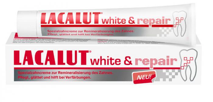 ЛАКАЛЮТ УАЙТ & РЕПАИР ЗУБНАЯ ПАСТА 75 мл