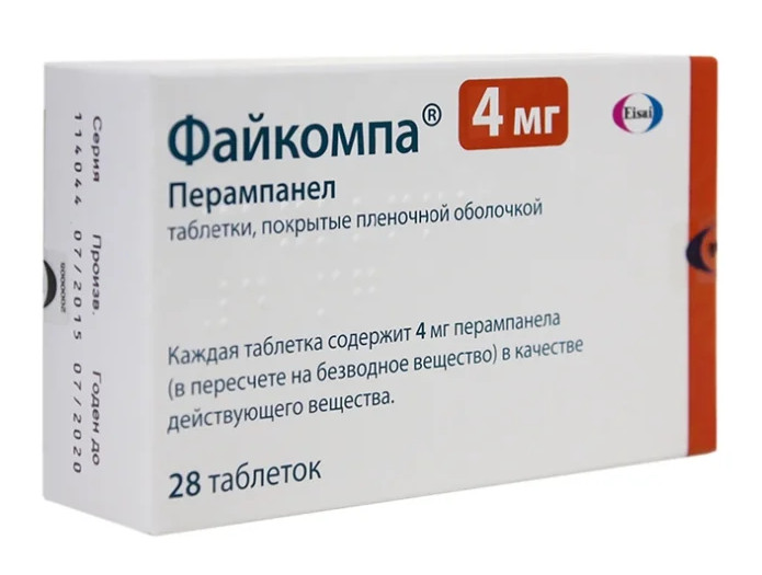 ФАЙКОМПА табл. 4 мг №28