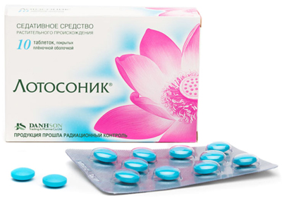 ЛОТОСОНИК табл. п/о плен. №10