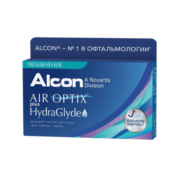 КОНТАКТНАЯ ЛИНЗА AIR OPTIX PLUS 8,6 корриг. - 3,75 №3