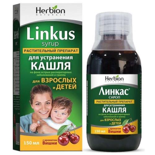 ЛИНКАС вишня сироп фл. 150 мл