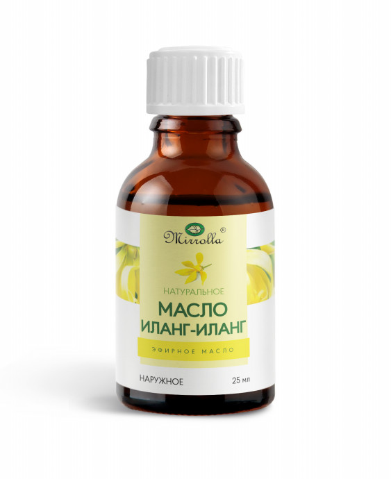 МАСЛО ЭФИРНОЕ ИЛАНГ-ИЛАНГ МИРРОЛЛА 25 мл