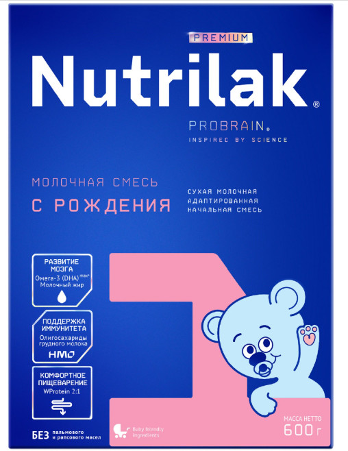 НУТРИЛАК ПРЕМИУМ СМЕСЬ СУХАЯ МОЛОЧНАЯ-1 600 гр