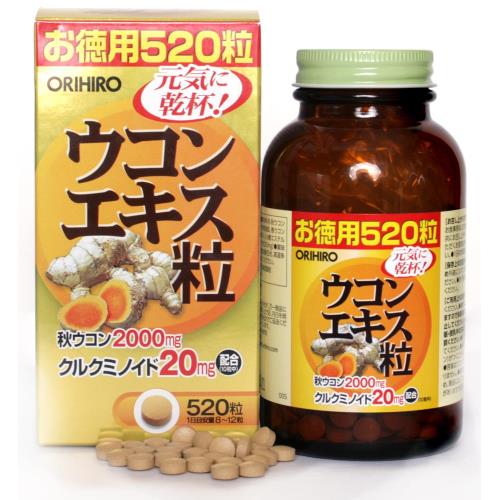ОРИХИРО ЭКСТРАКТ КУРКУМЫ табл. №520