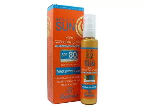 ФЛОРЕСАН СОЛНЕЧН. СЕРИЯ КРЕМ СОЛНЦЕЗАЩИТНЫЙ 75 мл SPF80 (ф-284)