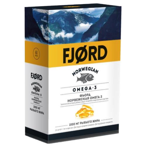 FJORD НОРВЕЖСКАЯ ОМЕГА-3 капс. №60