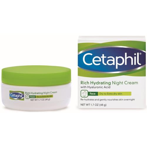 СЕТАФИЛ КРЕМ ДЛЯ ЛИЦА 48 мл ночной увлажнящий