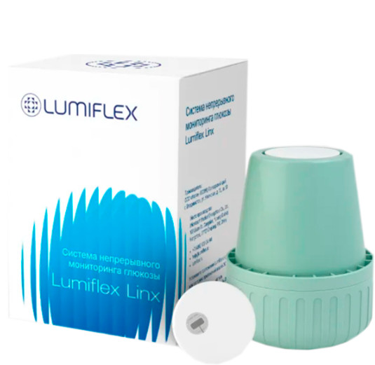 LUMIFLEX ГЛЮКОМЕТР LINX система мониторинга глюкозы