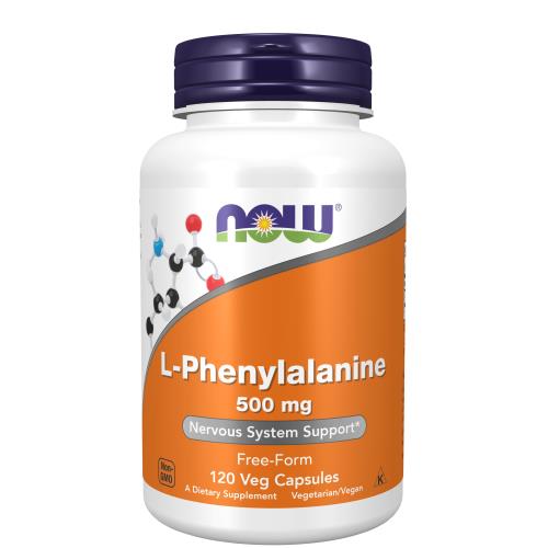 NOW L-ФЕНИЛАЛАНИН капс. №120