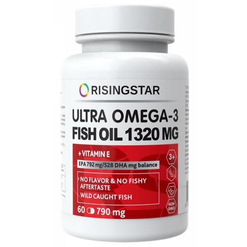 RISINGSTAR ОМЕГА-3 капс. 790 мг №60