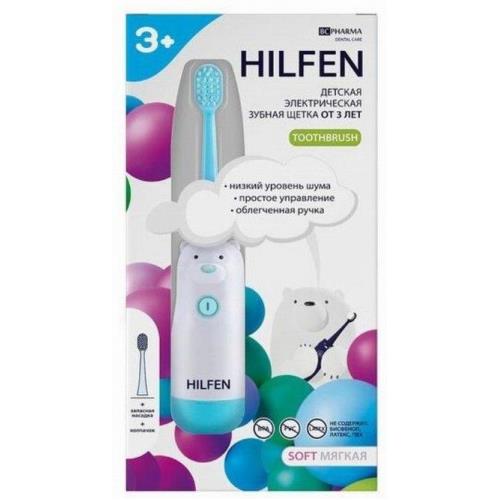 ХИЛФЕН ЗУБНАЯ ЩЕТКА ЭЛЕКТРИЧЕСКАЯ ДЕТСКАЯ BL2021 голубая