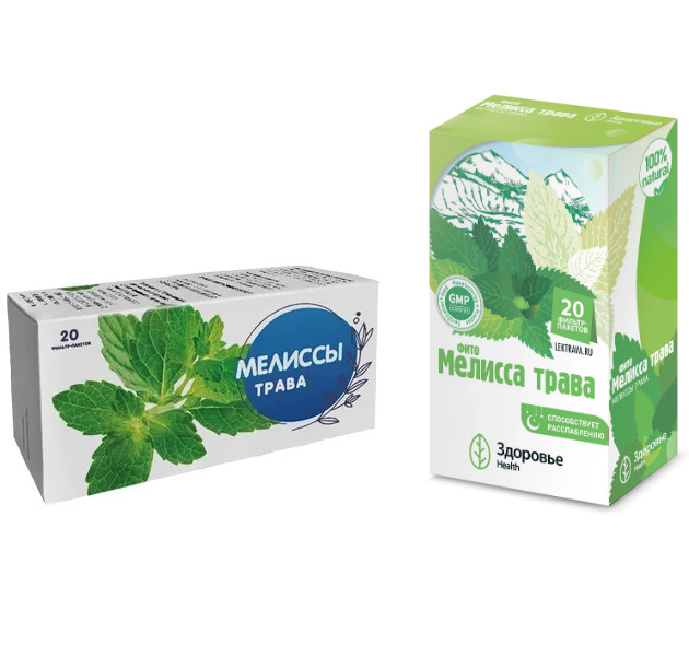 ФИТОЧАЙ МЕЛИССА ТРАВА ф/п №20