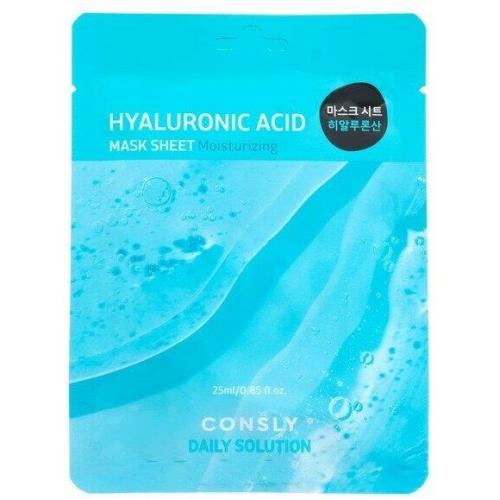 CONSLY МАСКА ТКАНЕВАЯ ДЛЯ ЛИЦА 25 мл гиалурон. кислота