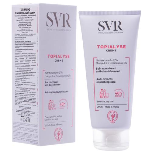 SVR TOPIALYSE КРЕМ ДЛЯ ЛИЦА И ТЕЛА 200 мл питательн.