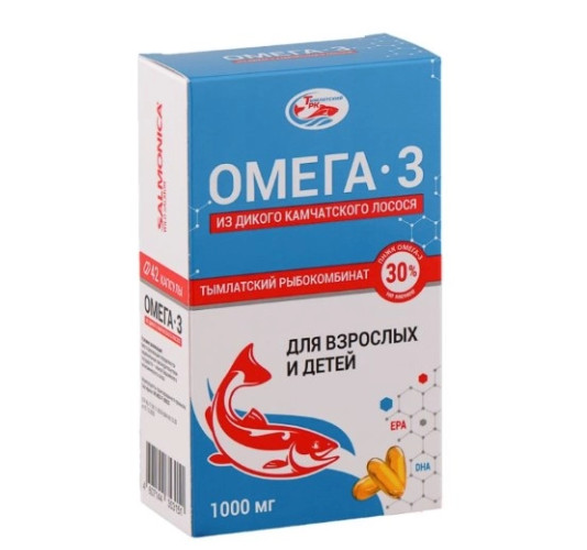 SALMONIСA ОМЕГА-3 капс. 1000 мг №42