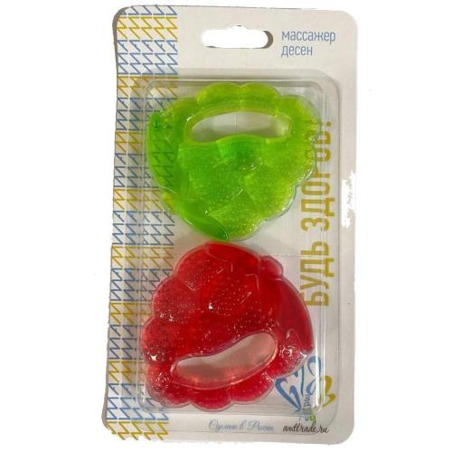 БУДЬ ЗДОРОВ ПРОРЕЗЫВАТЕЛЬ ДЛЯ ЗУБОВ С ВОДОЙ №2 виноград